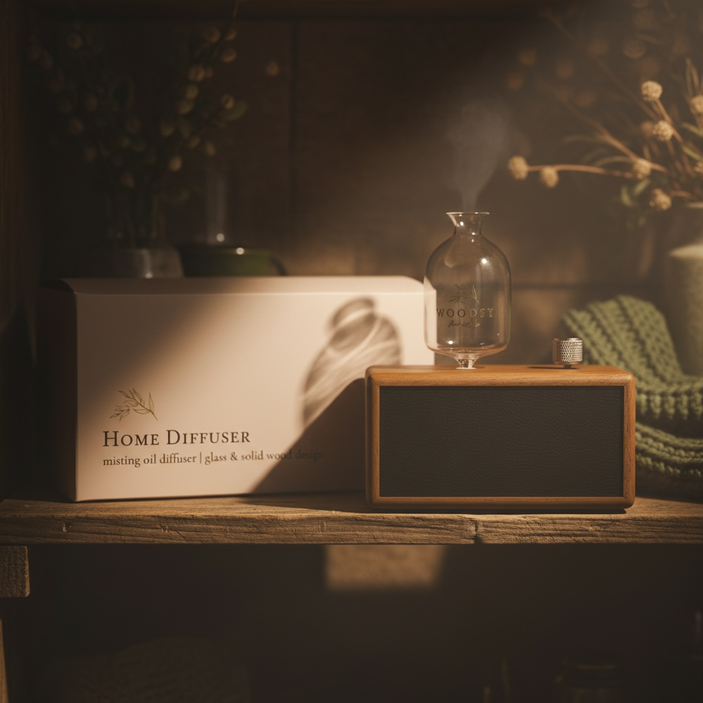Woodsy Signature Home Diffuser | Misting Oil Diffuser