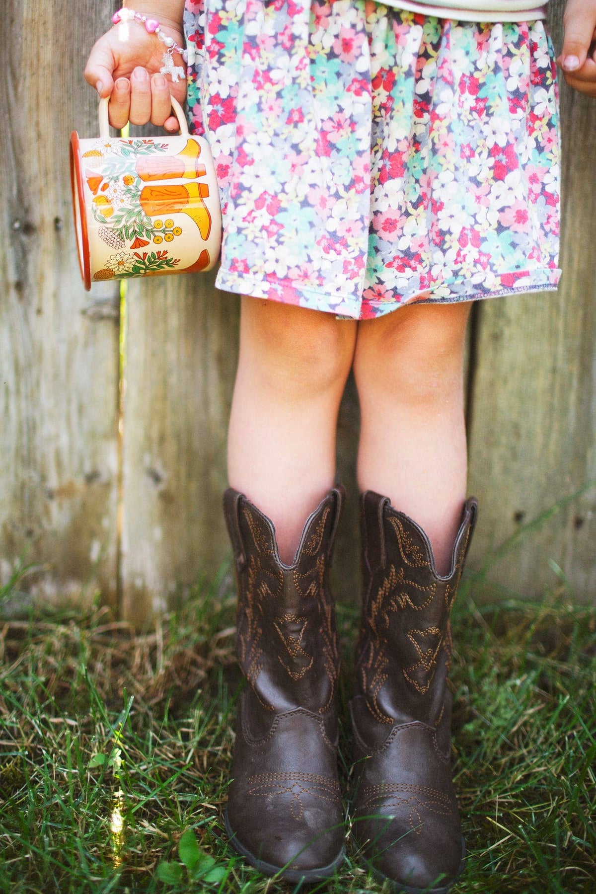 Enamel Coffee & Camp Mug | Western Bloom | 16oz