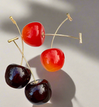 Cherry Drop Earrings