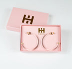Clear Hoop Earrings