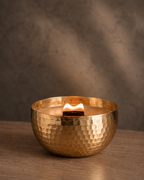 Juniper & Balsam Fir-Solid Brass 14oz Pure Soy Candle