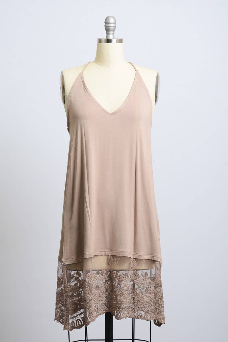 T-Back Lace Slip