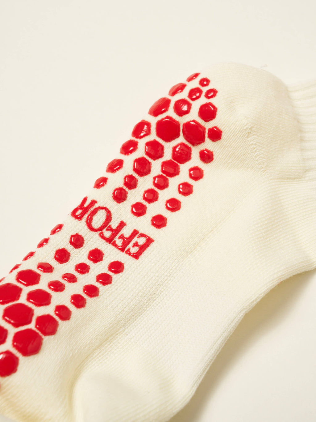 Strawberry Ruffle Grip Pilates Sock
