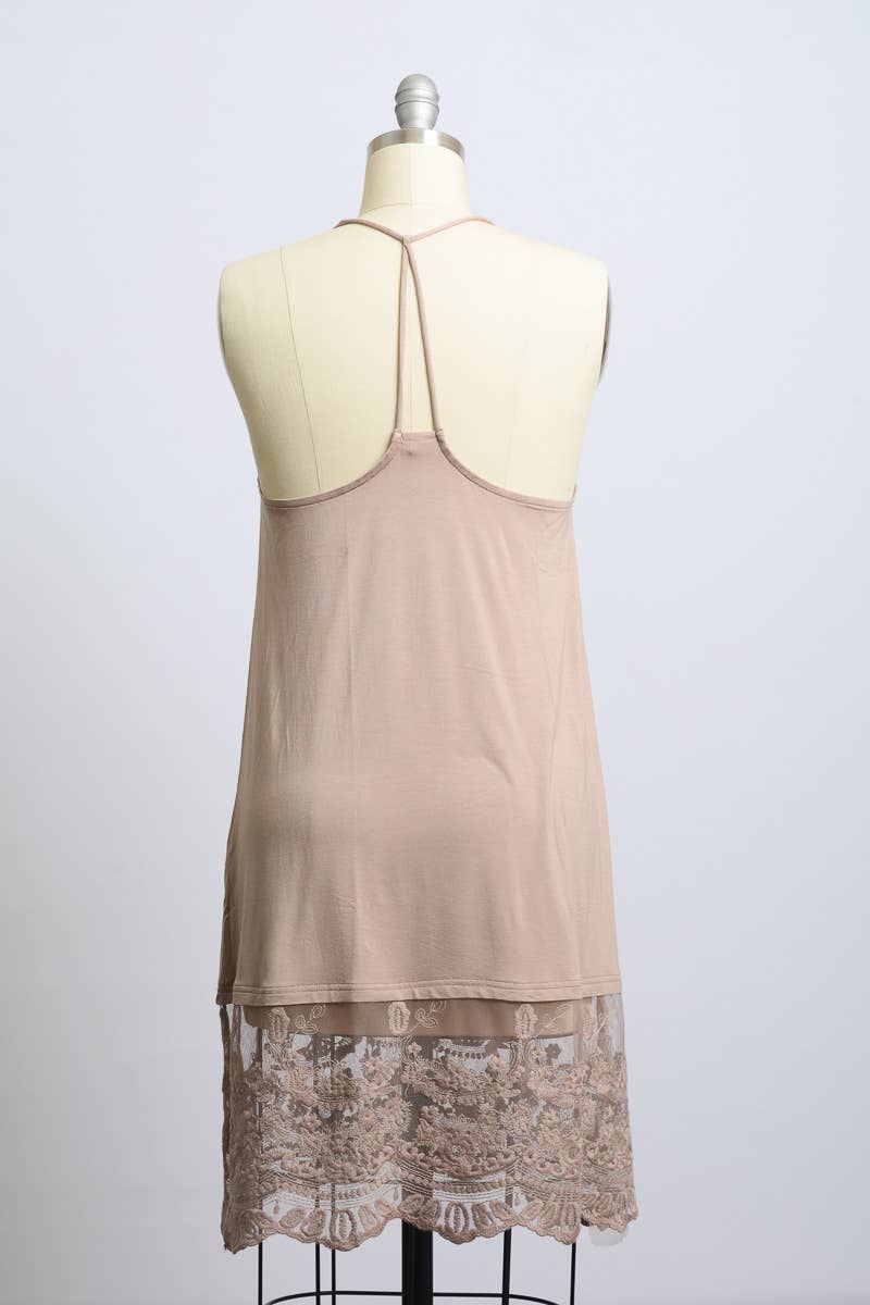 T-Back Lace Slip