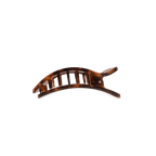 Tortoise Small Flat Rectangle Hair Clip