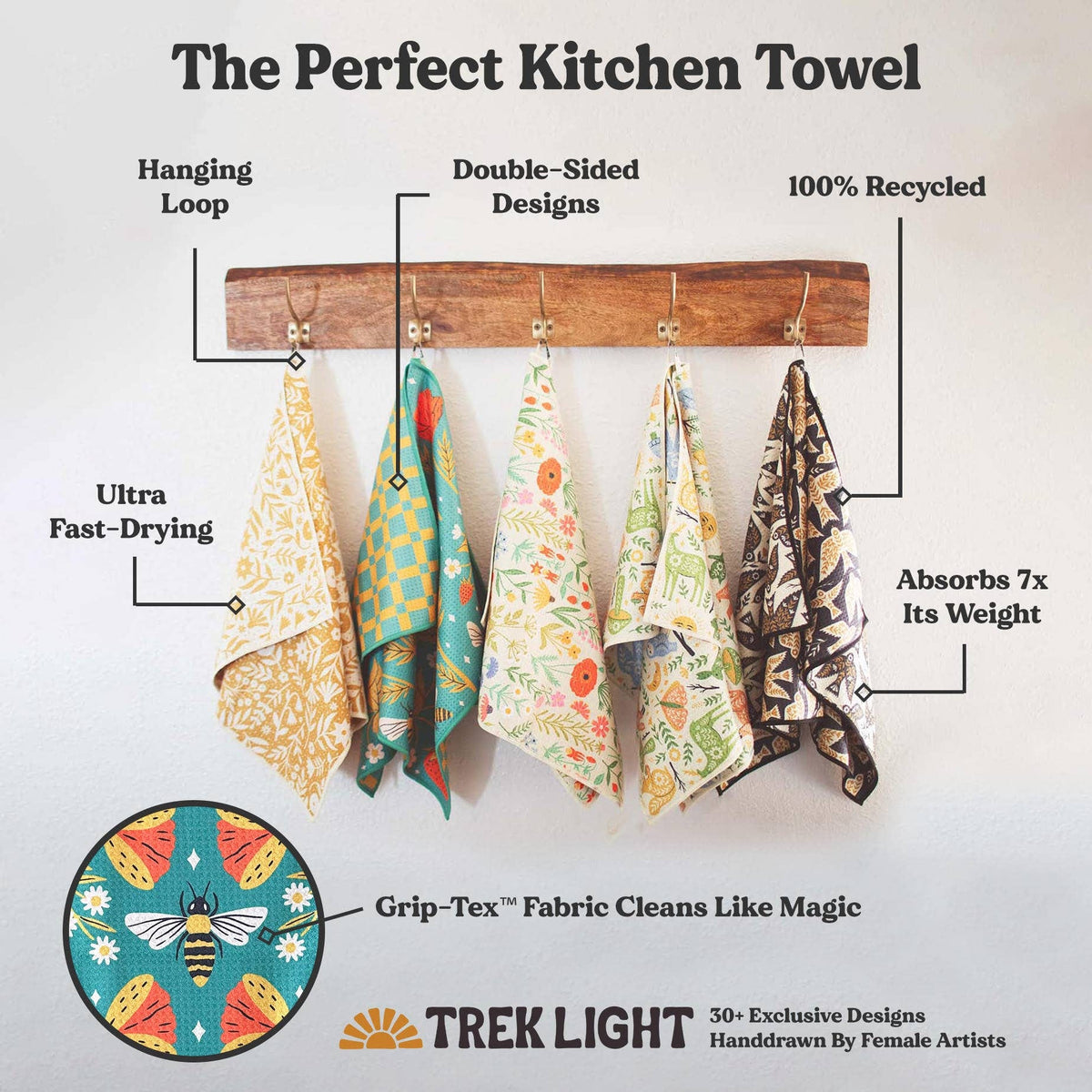 Western Bloom Kitchen & Tea Towel